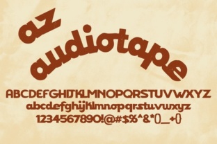 AZ Audiotape: A Font That Brings Retro Charm to Modern Branding