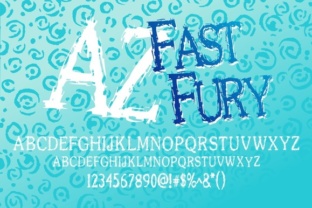 AZ Fast Fury Font: A Designer’s Take on Raw Typography