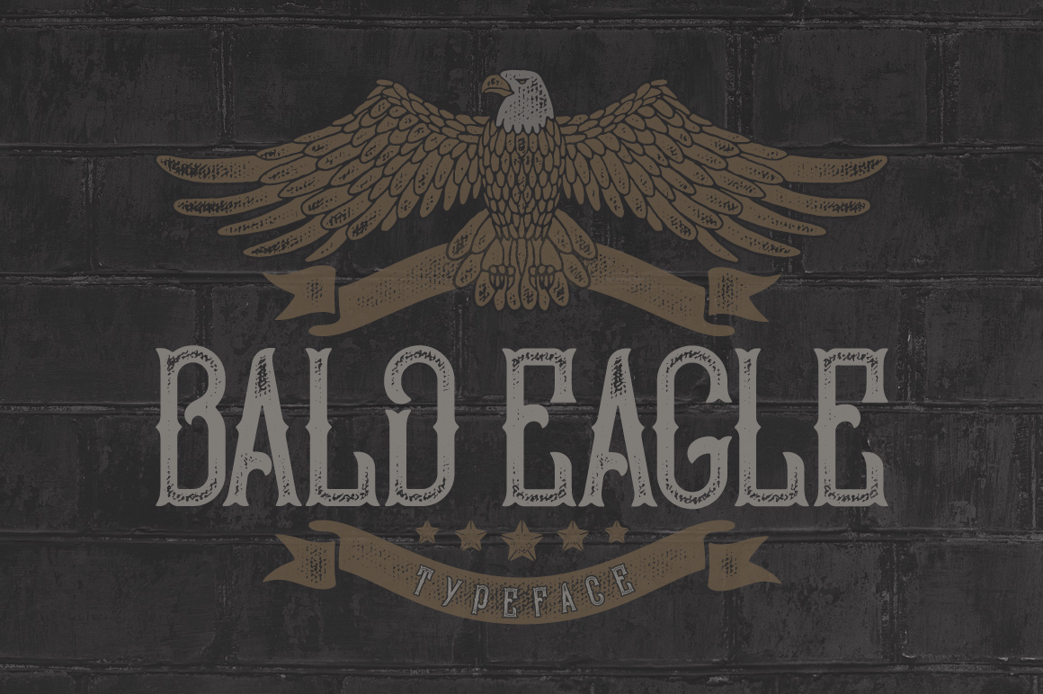 Bald Eagle Font for Business Branding