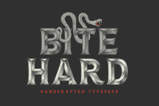 Bite Hard: A Font That Leaves an Impression