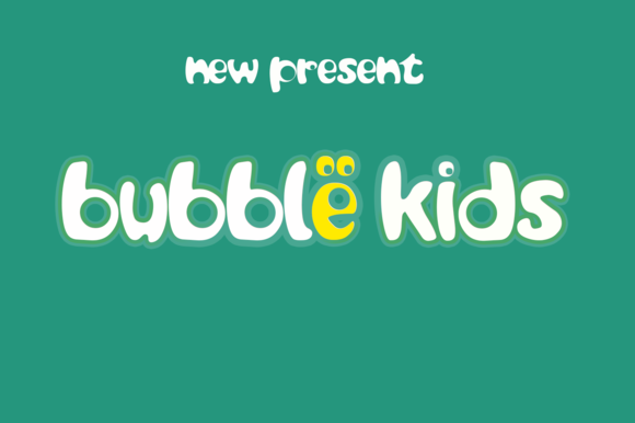 Bubble Kids Font for Web Designers