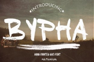 Bypha: A Bold Typeface for Impactful Digital Design