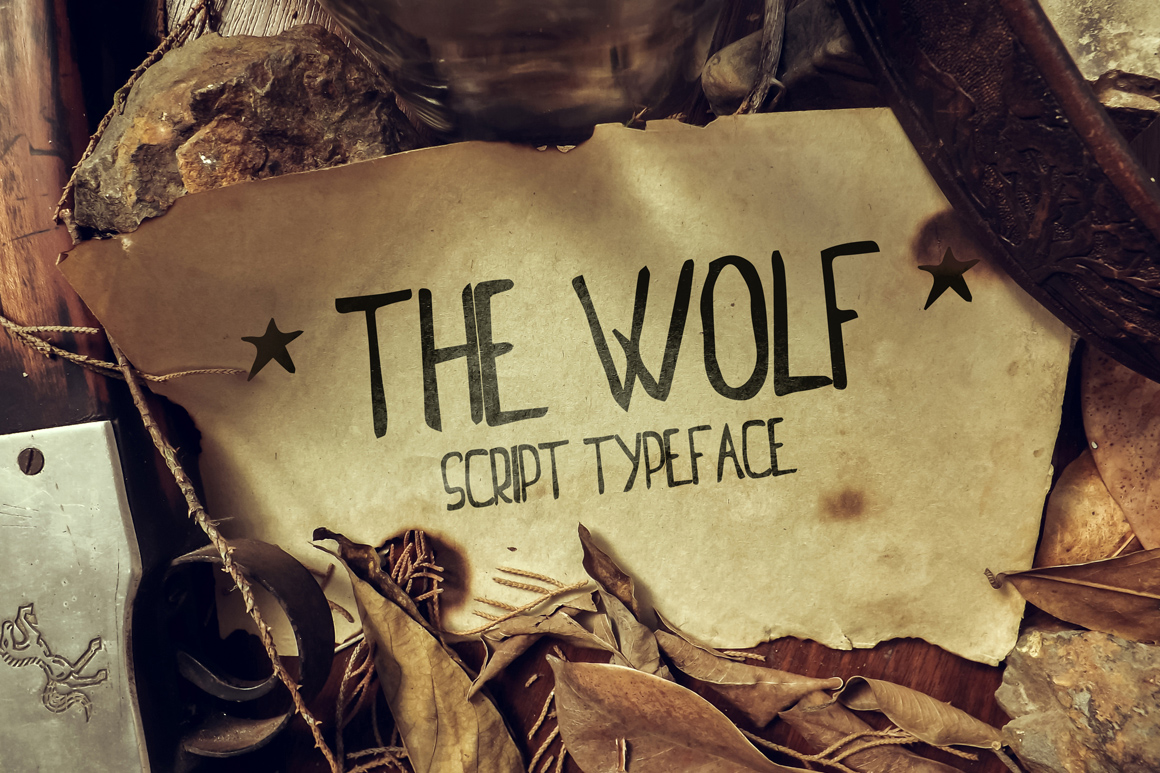 Font That Speaks: The Wolf in Action