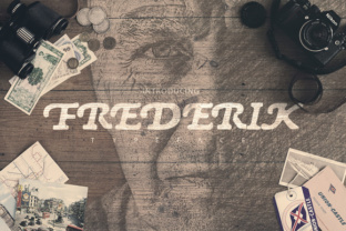 Frederik: A Vintage-Inspired Display Font for Timeless Branding