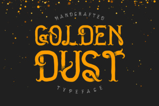 Golden Dust: A Display Font for Digital Design Excellence