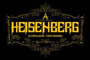Heisenberg: A Timeless Display Font for Modern Web Design