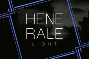 Henerale Light: A Font That Elevates Your Brand