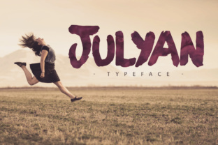 Julyan: A Font That Feels Like Watercolor on Paper
