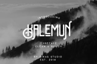 Kalemun Typeface: A Vintage Touch for Modern Web Design