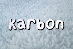 Karbon: A Versatile Display Font for Creative Branding