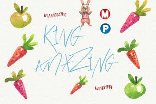 King Amazing: A Playful Typeface for Creative Branding