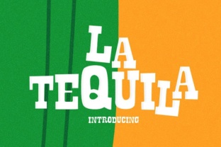 La Tequila: A Font That Adds Personality to Your Editorial Design