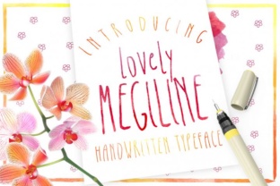 Megiline: A Handwritten Font for Creative Web Design