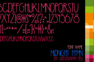 Midnight Hymn: A Font That Speaks Volumes in Your Campaigns