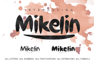 Mikelin: A Versatile Display Font for Modern Web Design