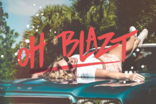 Oh Blazt: A Display Font for Bold Editorial Design