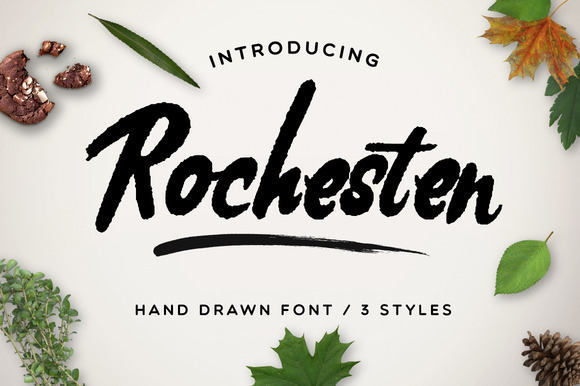 Rochesten: The Font That Speaks Nature