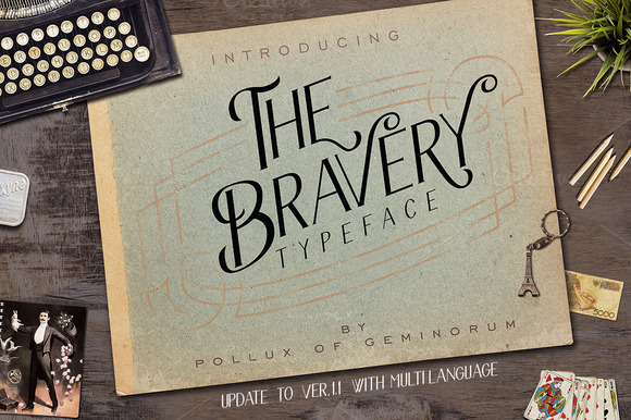 The Bravery: A Display Font That Elevates Digital Branding