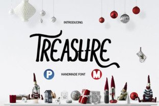 Treasure: A Playful Typeface for Editorial Design