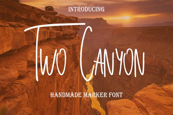 Two Canyon: A Playful Font for Editorial Expression