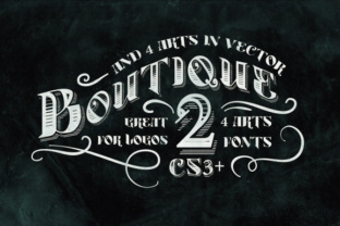 VTKS Boutique: A Display Font for Campaign Creativity